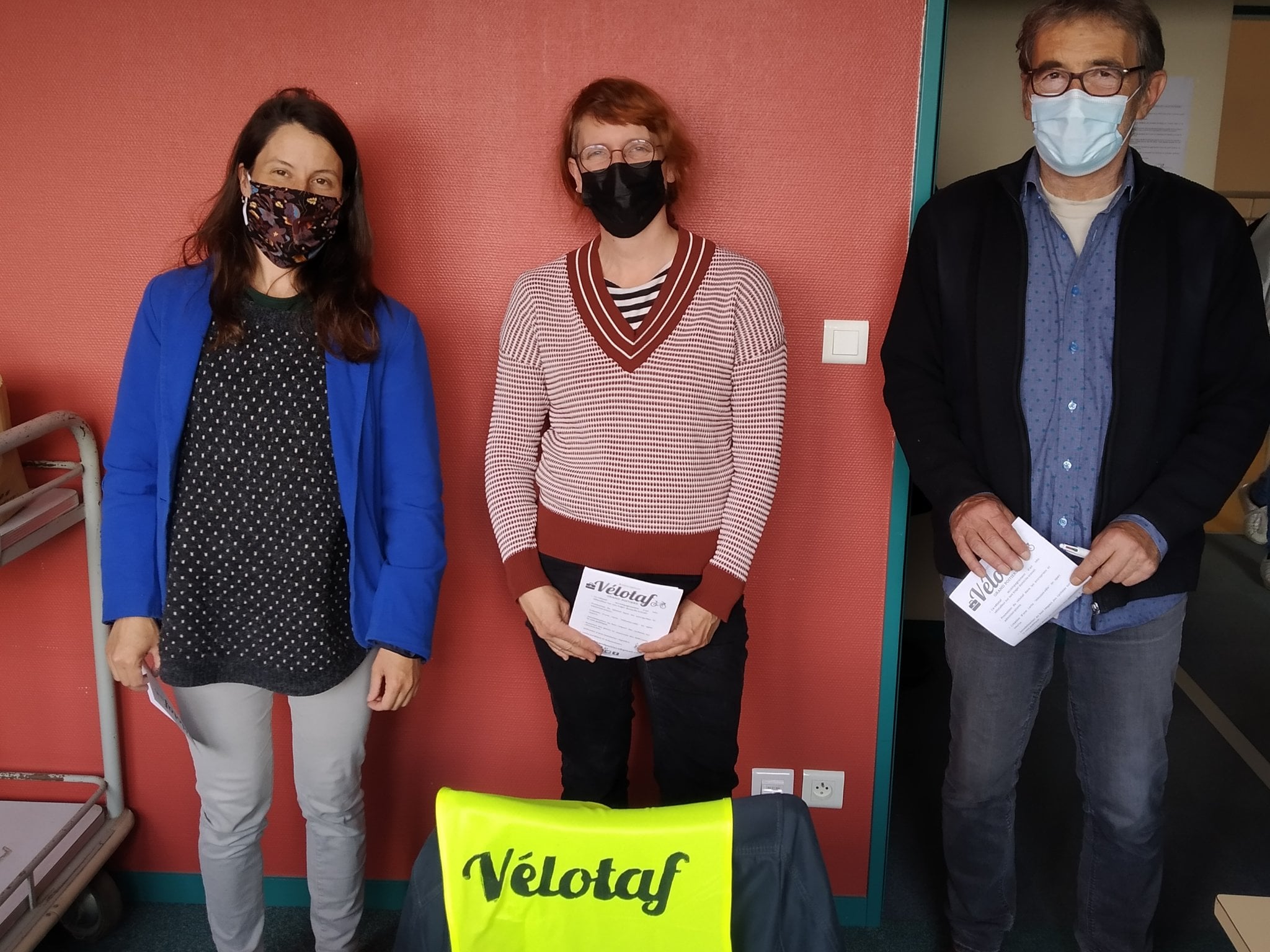 Mai à Vélo : Vélotaf Grand Poitiers au collège Jules Vernes de Buxerolles
