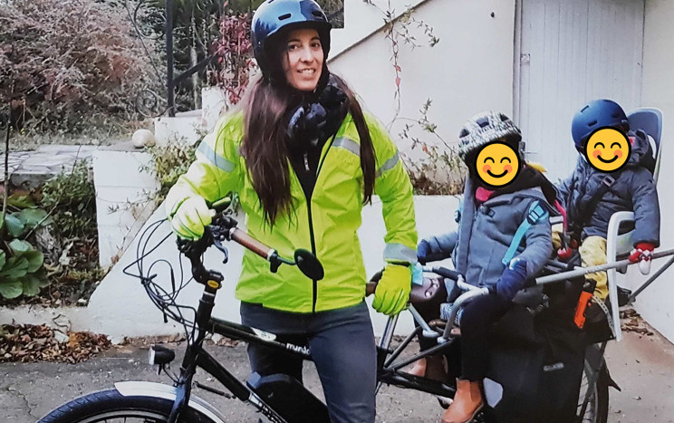 Anne, membre du bureau de Vélotaf, dans le magazine de Migné-Auxances
