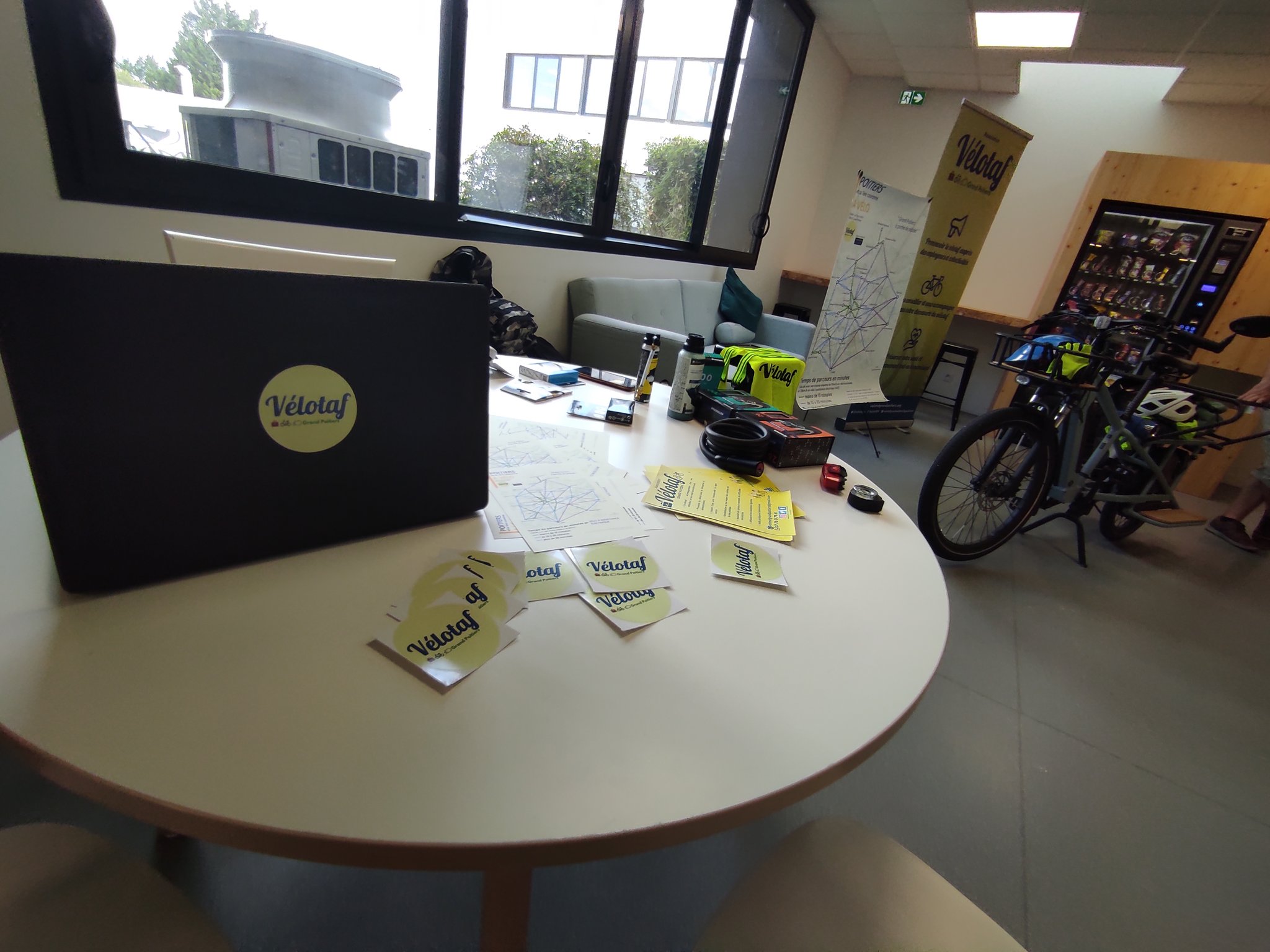 Vélotaf GP à la rencontre des salarié⋅e⋅s de Forsee Power