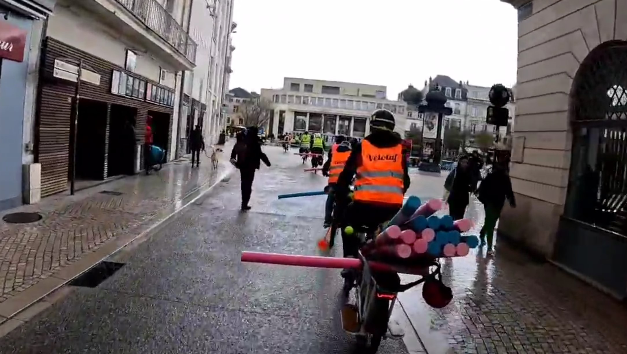 A Poitiers, le vélotaf a toujours la frite !